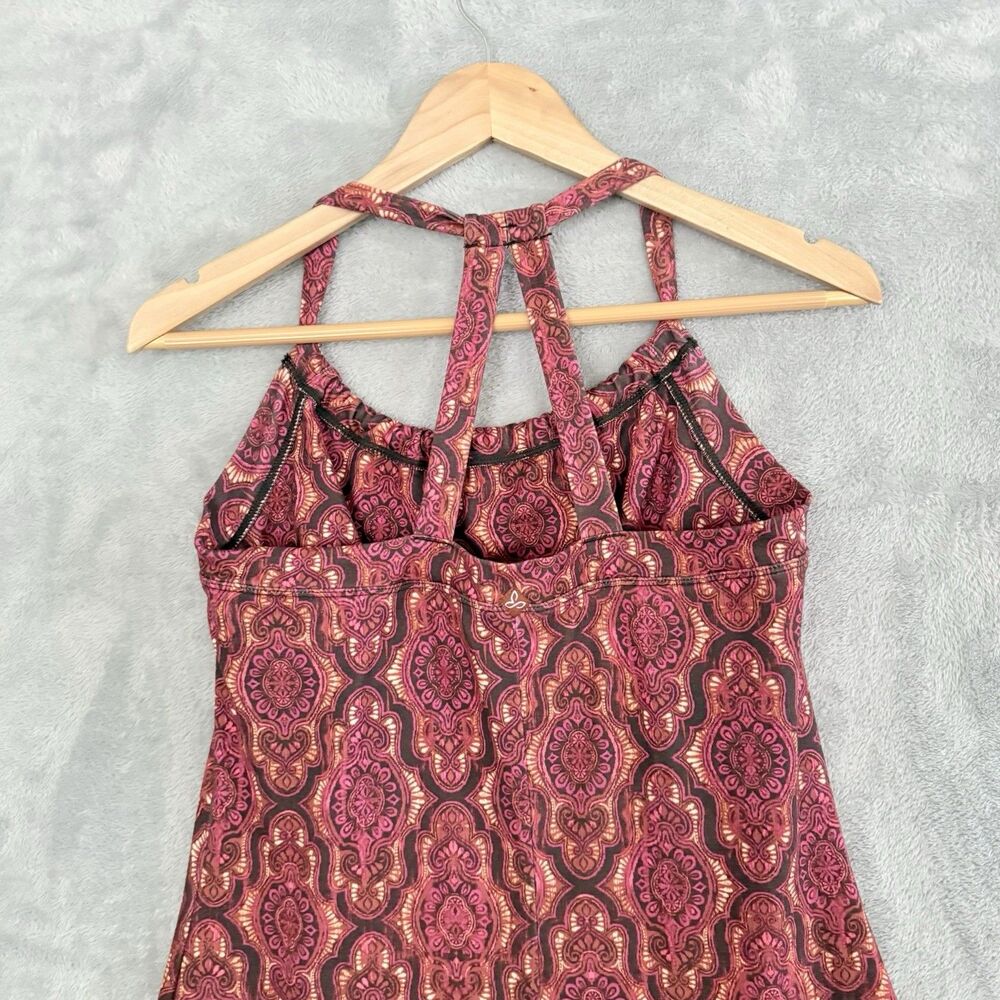 prAna Quinn Racerback Dress Womens S Shelf Bra Athleisure Tennis - Picture 7 of 9